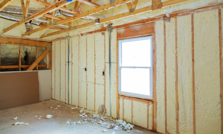 Does Spray Foam Insulation Reduce Noise - Insulate Interior Walls For Soundproofing