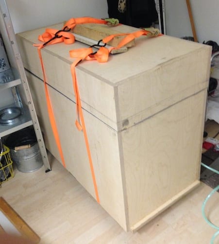 Soundproof box for air compressor
