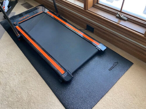treadmill mat for noise reduction