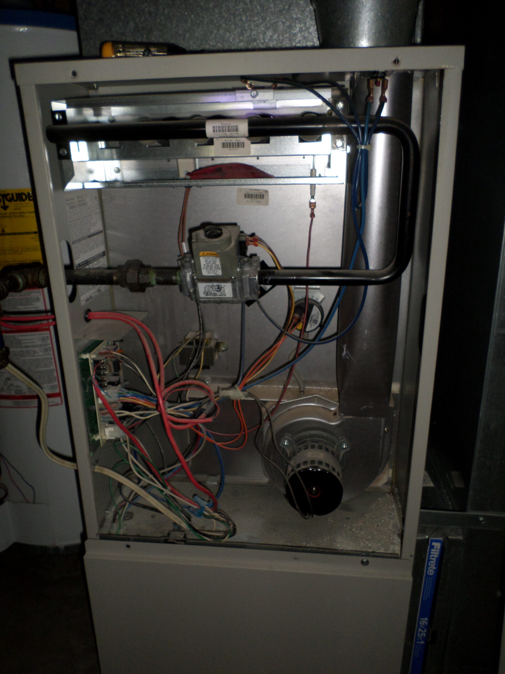 natural gas furnace making noise
